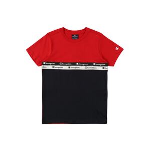 Champion Authentic Athletic Apparel Tričko  ohnivá červená / námořnická modř / bílá / černá