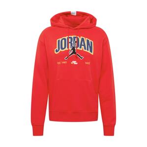 Jordan Sportovní mikina  červená