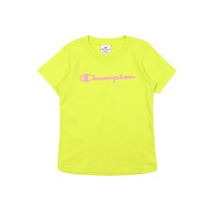 Champion Authentic Athletic Apparel Tričko  žlutá / pink
