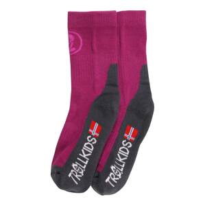 TROLLKIDS Sportovní ponožky  bobule / světle růžová / červená / tmavě šedá / bílá