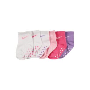 NIKE Sportovní ponožky  růžová / tmavě růžová / fialová / bílá