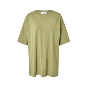 Karo Kauer Oversized tričko 'Rosie'  žlutá / pastelově zelená