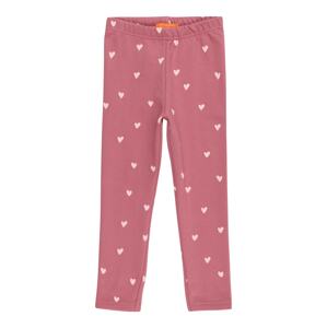STACCATO Kalhoty  pink / bílá