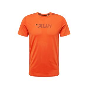 4F Funkční tričko  oranžová / černá