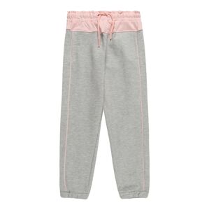 OVS Kalhoty  šedý melír / růžová