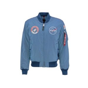 ALPHA INDUSTRIES Přechodná bunda 'MA-1 NASA Reflective'  modrá / mix barev