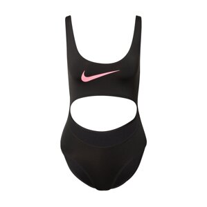 Nike Swim Sportovní plavky  černá / pink