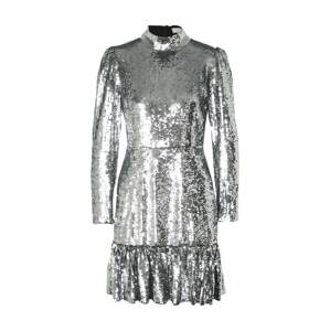 MICHAEL Michael Kors Koktejlové šaty  stříbrná