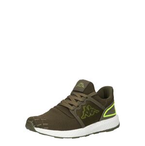 KAPPA Sportovní boty 'ETAL'  khaki / svítivě zelená