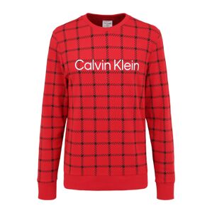 Calvin Klein Underwear Mikina  červená / černá / bílá