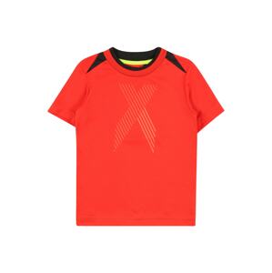 ADIDAS PERFORMANCE Funkční tričko  červená / černá / oranžová