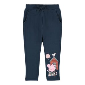 NAME IT Kalhoty 'Peppa Pig Sunnva'  námořnická modř / pastelově růžová / černá / šedá / rezavě červená