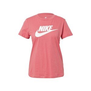 Nike Sportswear Tričko 'FUTURA'  starorůžová / bílá