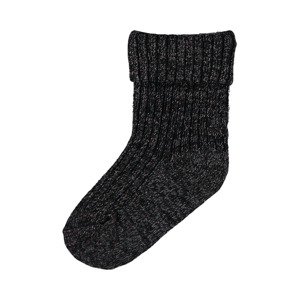 NAME IT Ponožky 'Rera'  černá / stříbrná