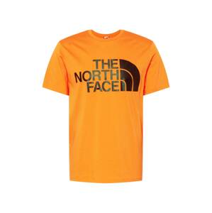 THE NORTH FACE Tričko 'Standard'  oranžově červená / černá