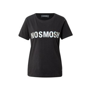 MOS MOSH Tričko  černá / stříbrná