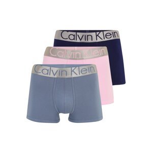 Calvin Klein Underwear Boxerky  chladná modrá / růžová / námořnická modř / stříbrná