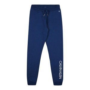 Calvin Klein Jeans Kalhoty  námořnická modř / bílá
