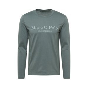 Marc O'Polo Tričko  tmavě šedá / bílá