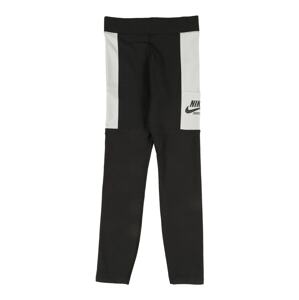 Nike Sportswear Legíny  černá / světle šedá