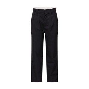 Carhartt WIP Kalhoty se sklady v pase 'Mesner'  černá / bílá / oranžová