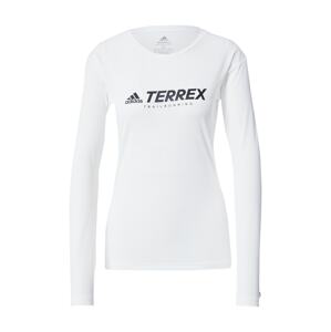 adidas Terrex Funkční tričko 'Primeblue'  bílá / černá