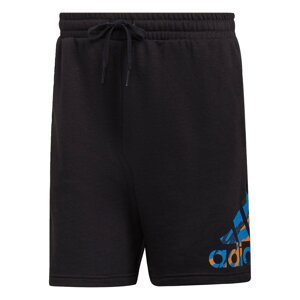 ADIDAS PERFORMANCE Sportovní kalhoty  černá / modrá / oranžová