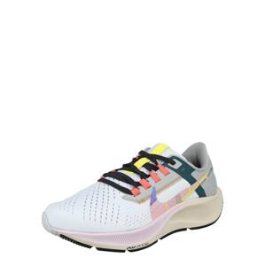 NIKE Běžecká obuv 'Air Zoom Pegasus 38 Premium'  pastelová modrá / světle šedá / světle růžová / žlutá / petrolejová