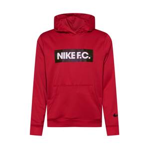 Nike Sportswear Mikina  bílá / černá / brusinková