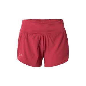 UNDER ARMOUR Sportovní kalhoty 'Speedpocket'  červená