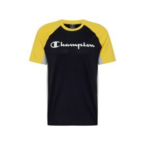 Champion Authentic Athletic Apparel Tričko  žlutá / šedá / černá / bílá