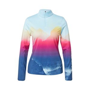 SPYDER Funkční tričko 'SNOW MIST'  světlemodrá / pink / tmavě modrá / bílá / písková