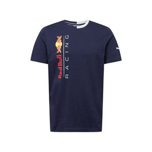 PUMA Funkční tričko 'Red Bull Racing'  námořnická modř / žlutá / krvavě červená / bílá