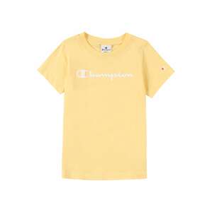 Champion Authentic Athletic Apparel Tričko  pastelově žlutá / červená / bílá