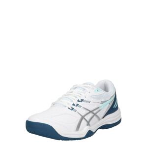 ASICS Sportovní boty 'Court Slide'  stříbrná / námořnická modř / bílá / světlemodrá