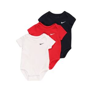 Nike Sportswear Dupačky/body  červená / černá / offwhite