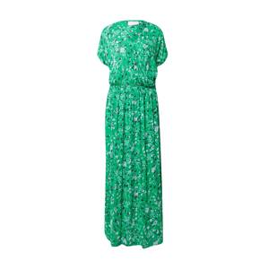 Kaffe Letní šaty 'KAvilia Amber Maxi Dress'  zelená / černá / bílá