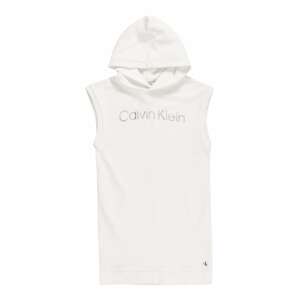 Calvin Klein Jeans Šaty  černá / stříbrná / bílá