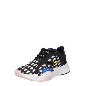 NIKE Sportovní boty 'SuperRep Go 2'  černá / bílá / žlutá / modrá