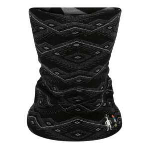 Smartwool Sportovní šátek  černá / šedý melír / bílá