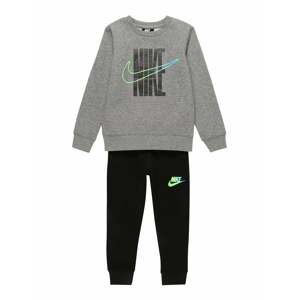 Nike Sportswear Joggingová souprava  černá / šedá / světlemodrá / světle zelená