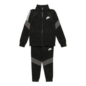 Nike Sportswear Joggingová souprava  černá / světle šedá / bílá