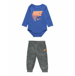 Nike Sportswear Sada  modrá / šedý melír / oranžová / bílá
