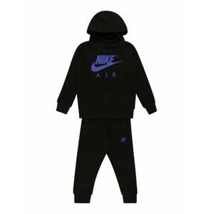 Nike Sportswear Joggingová souprava  černá / světle fialová