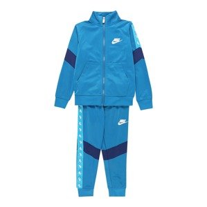 Nike Sportswear Joggingová souprava  azurová / tmavě modrá / bílá / nebeská modř