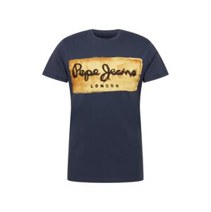 Pepe Jeans Tričko 'Charing'  námořnická modř / hořčicová / světle žlutá / černá