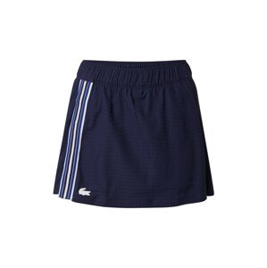 Lacoste Sport Sportovní sukně  modrá / námořnická modř / bílá