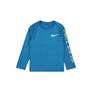 Nike Sportswear Funkční tričko  královská modrá / světle žlutá / oranžová / bílá