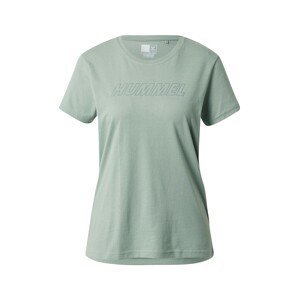 Hummel Funkční tričko  zelená / kiwi / bílá