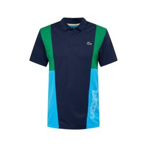 Lacoste Sport Funkční tričko  bílá / aqua modrá / námořnická modř / zelená